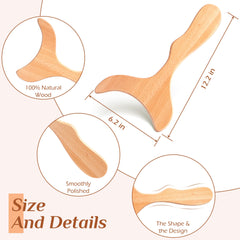 MoHern cellulite reduction tool wood emphasizes skin-friendly touch during routines