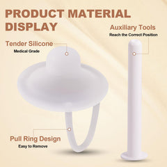 MojoBox Gen2 auxiliary placement tool in use helps position cup accurately.