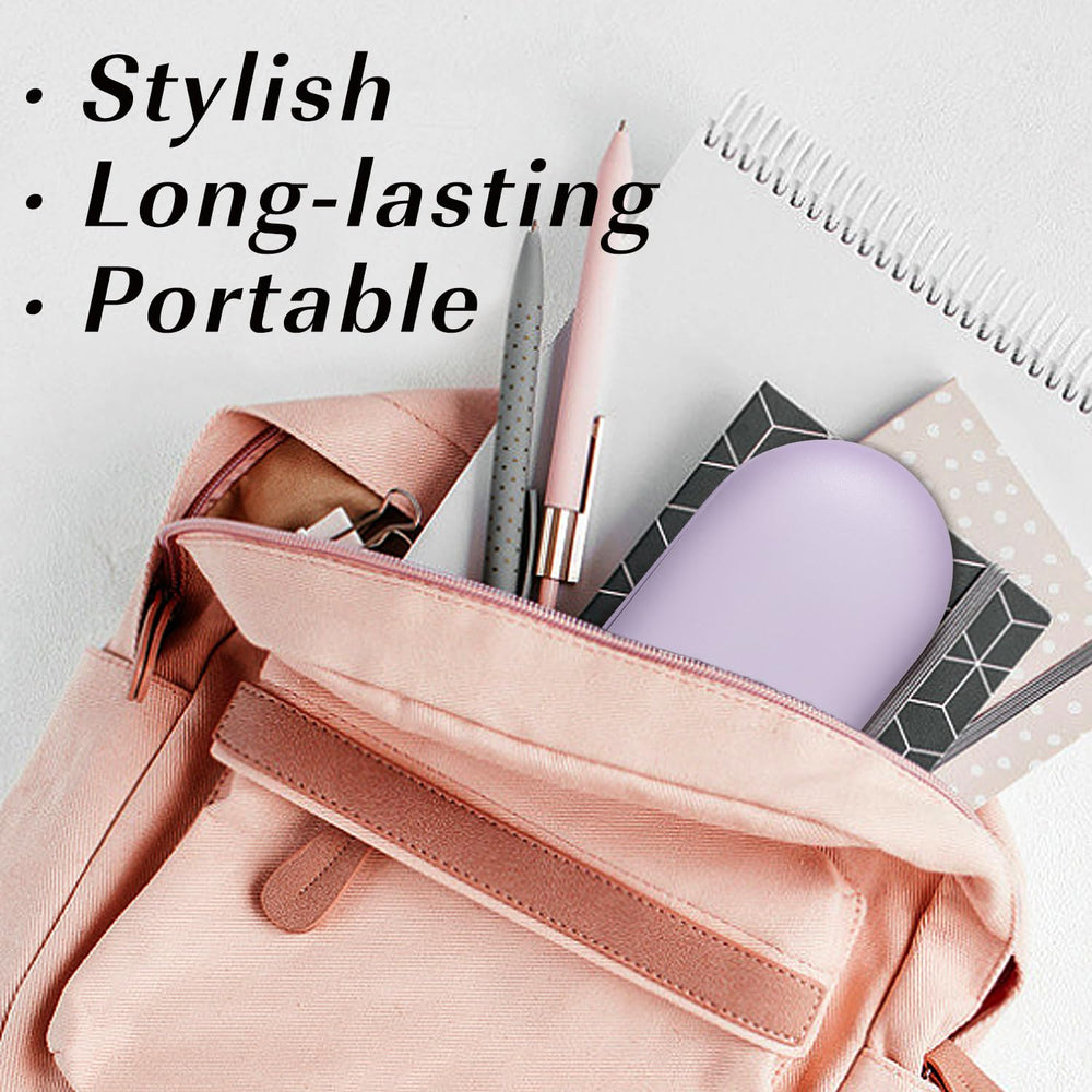 MoKo case with mirror, tweezers and remover tool for easy grooming on the move.