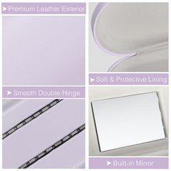 MoKo contact lens accessories set with solution bottle and case for travel.
