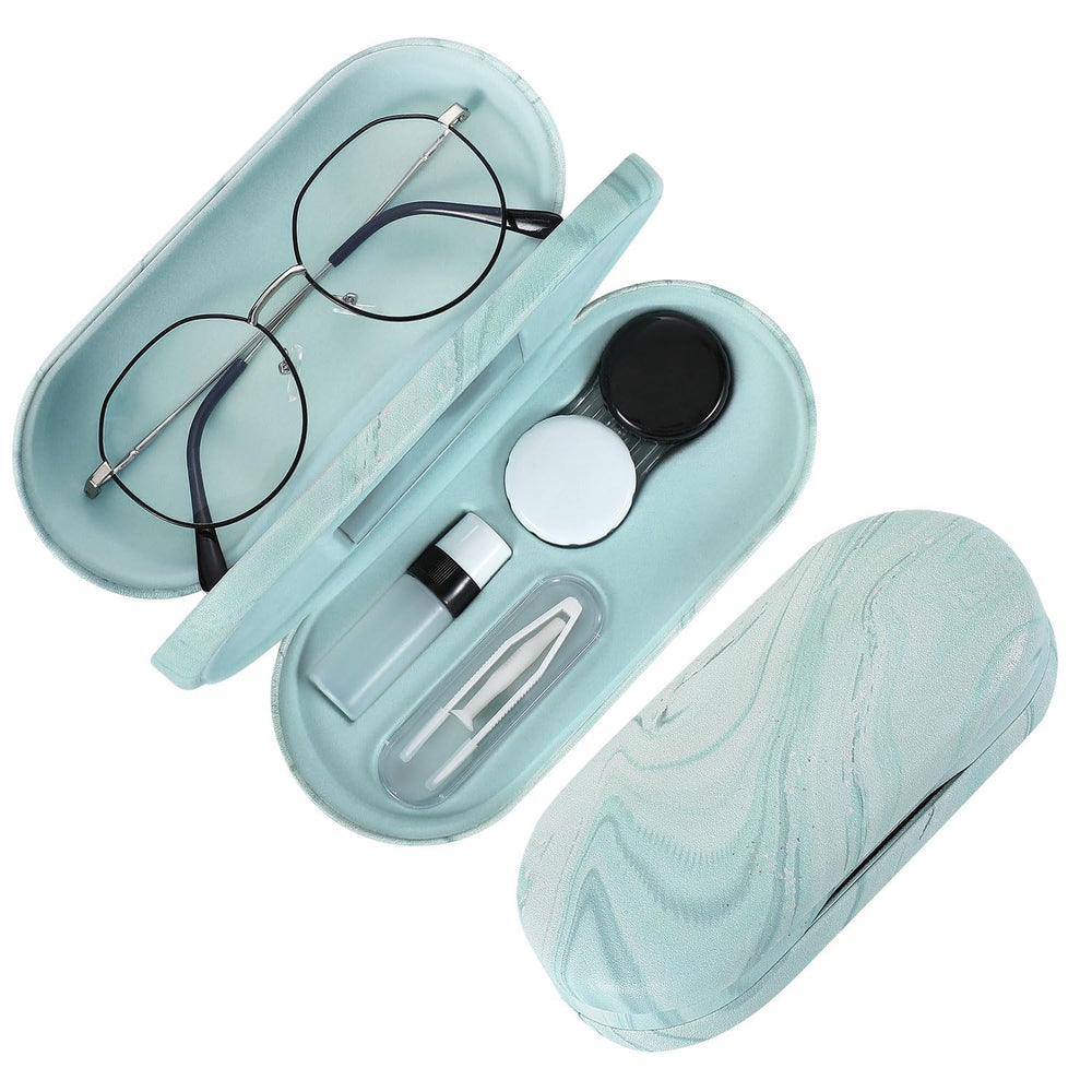 MoKo Double Eyeglass Case front view, compact protection for on-the-go.