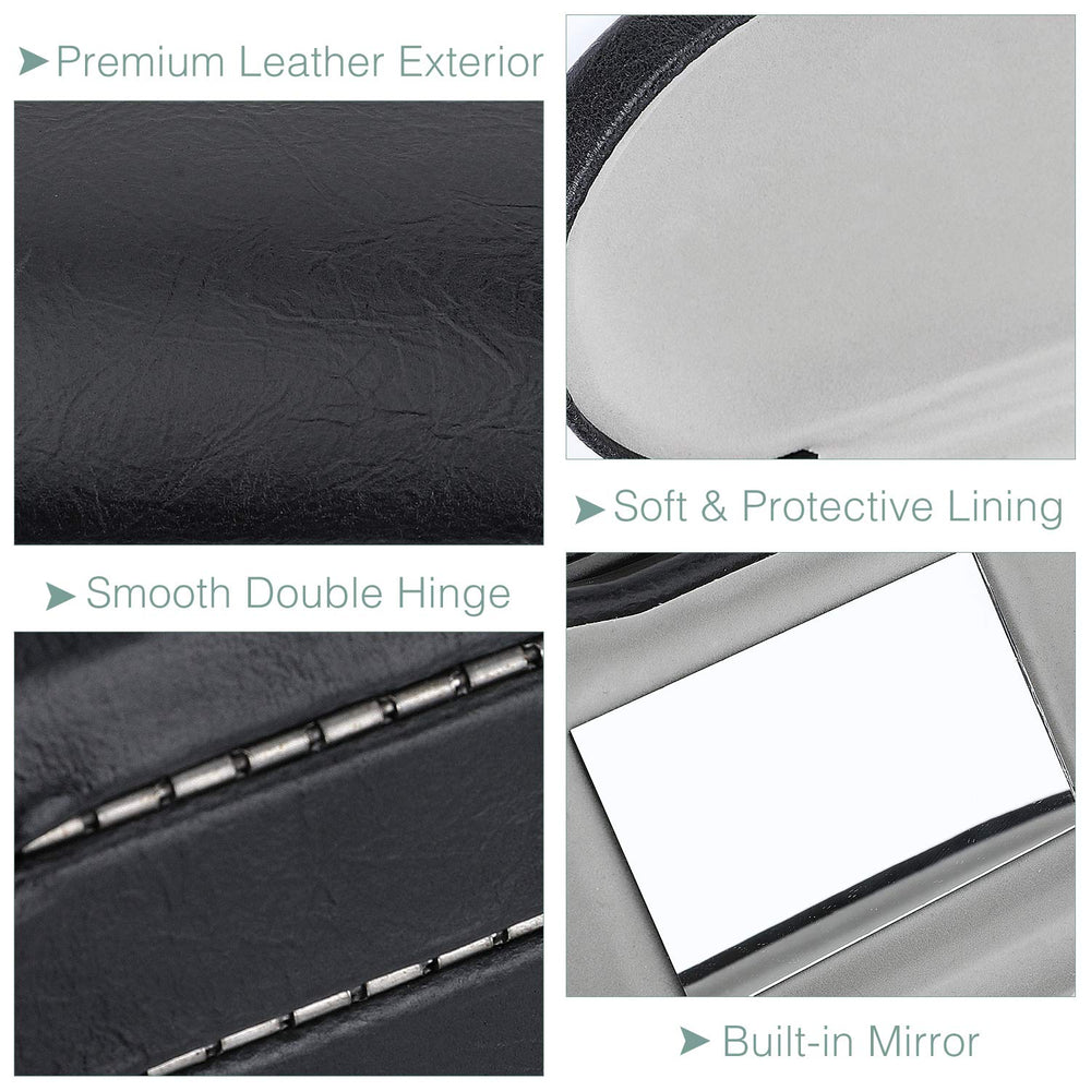 MoKo travel-ready compact eyeglasses case.