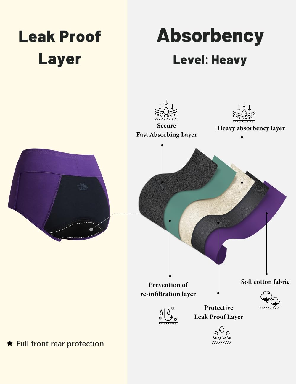 Molasus color-pack underwear variety eases wardrobe choices.
