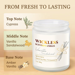 Molensun wickless candle creates a warm ambiance in any room