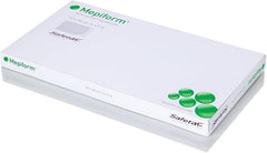 Molnlycke Mepiform Safetac silicone sheet for scar management, discreet and comfortable wear.