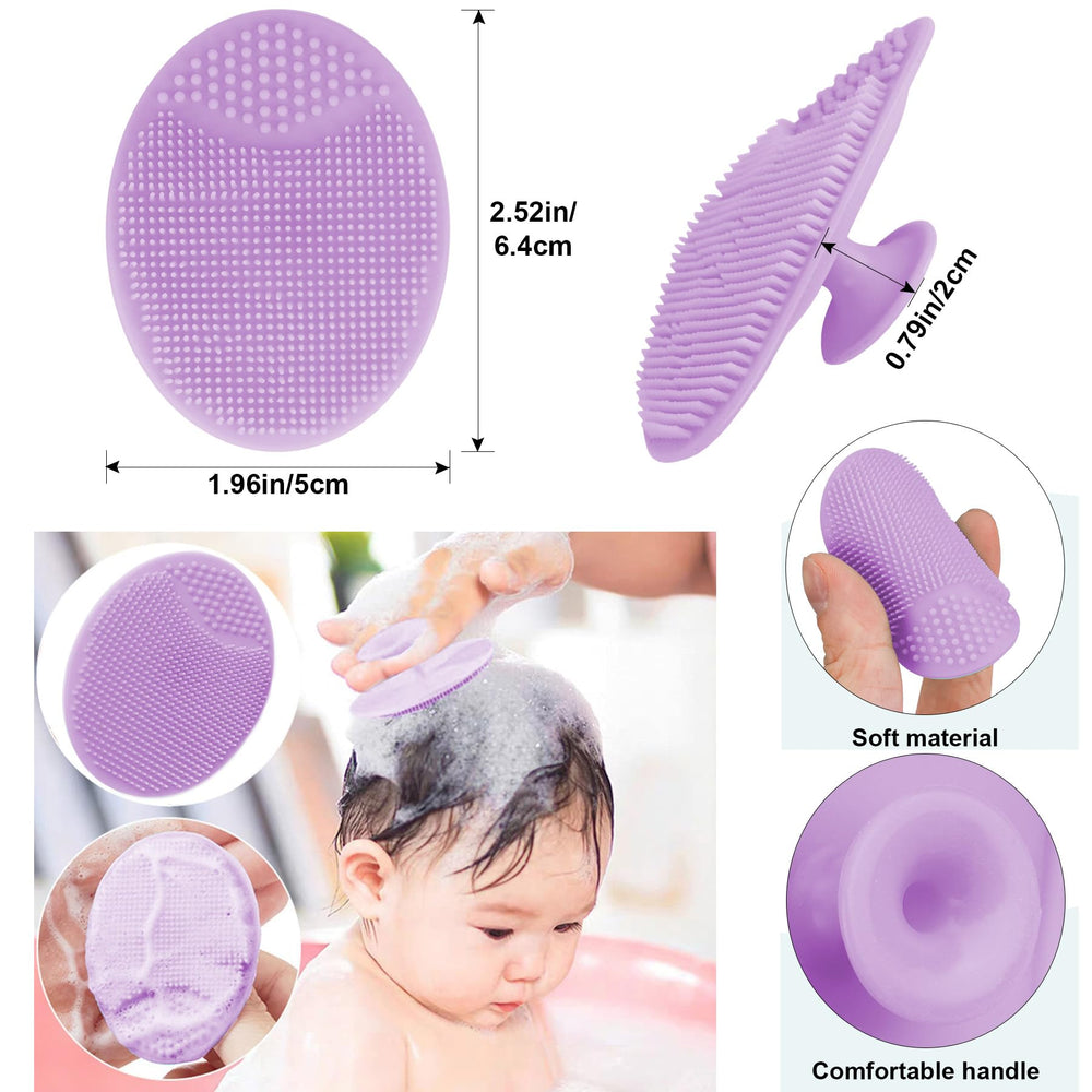 Molylove soft bristles reducing static for tidy baby hair