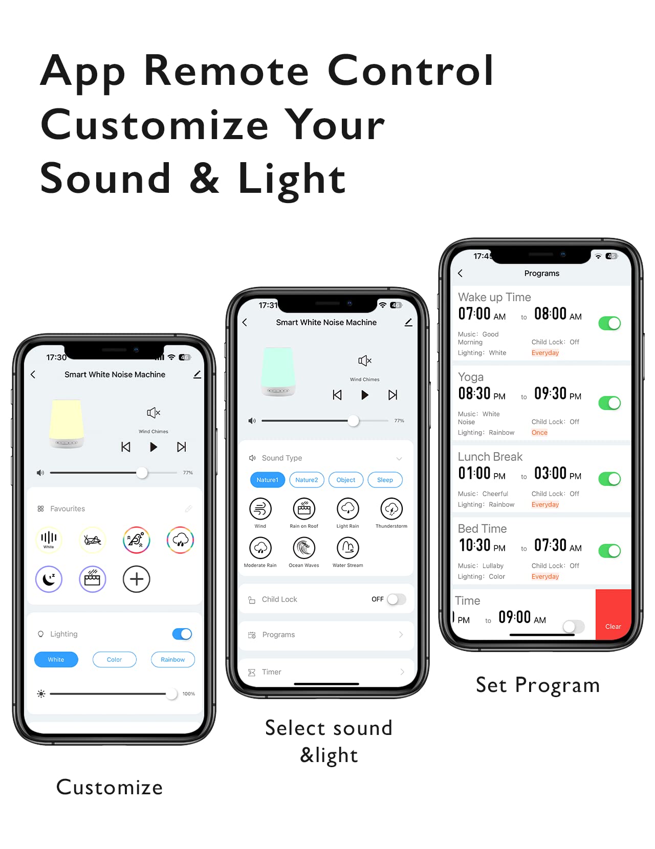 Momcozy baby sound machine compact design is travel-friendly.