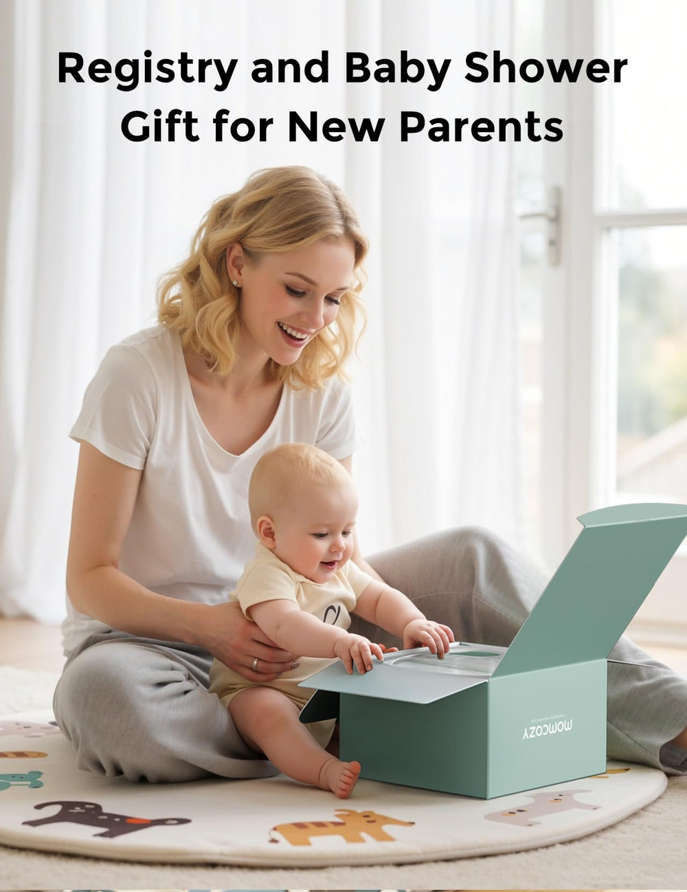 Momcozy Glow Baby Kit ergonomic design supports quick, fuss-free cleaning.