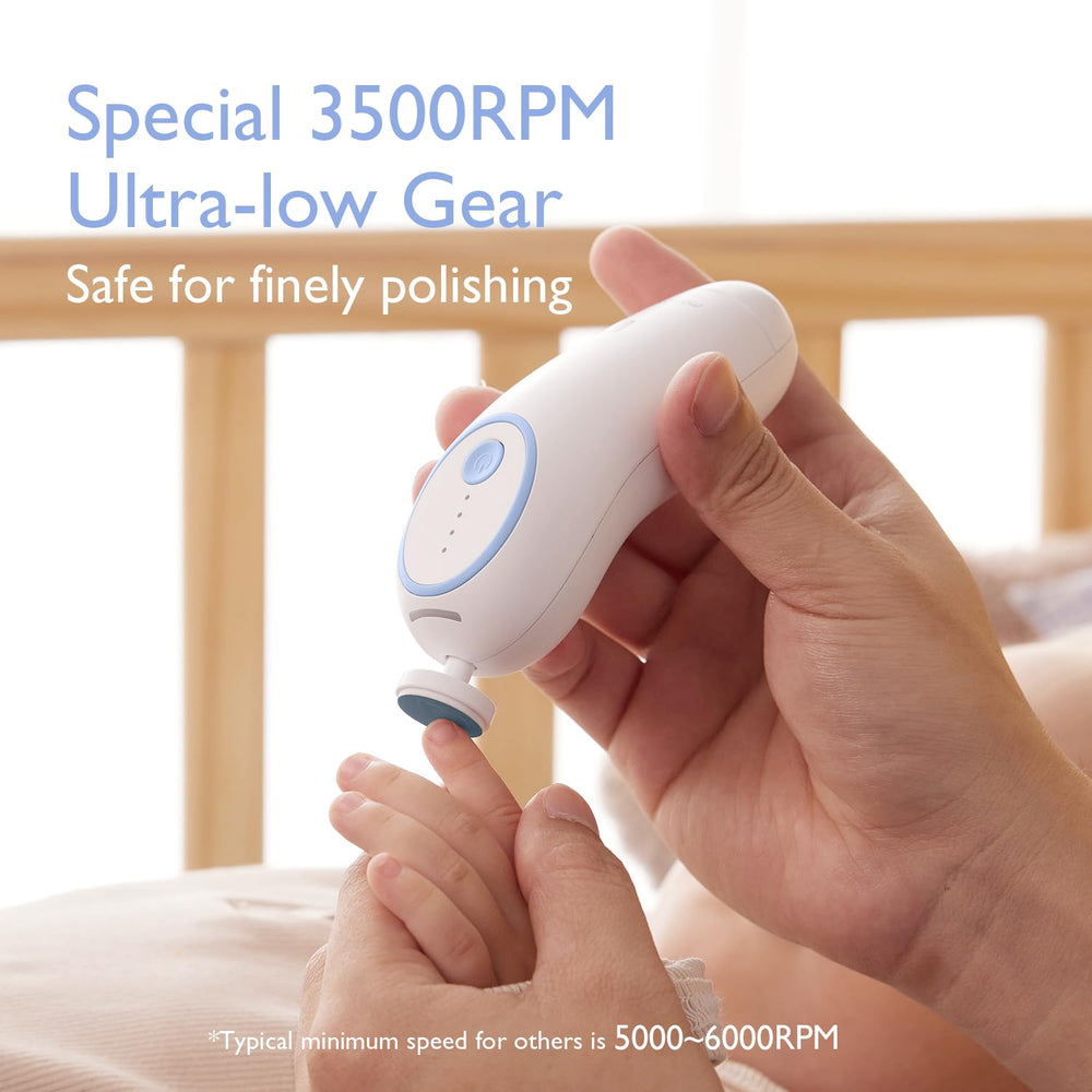 Momcozy 360° LED light guides precise nighttime trimming.