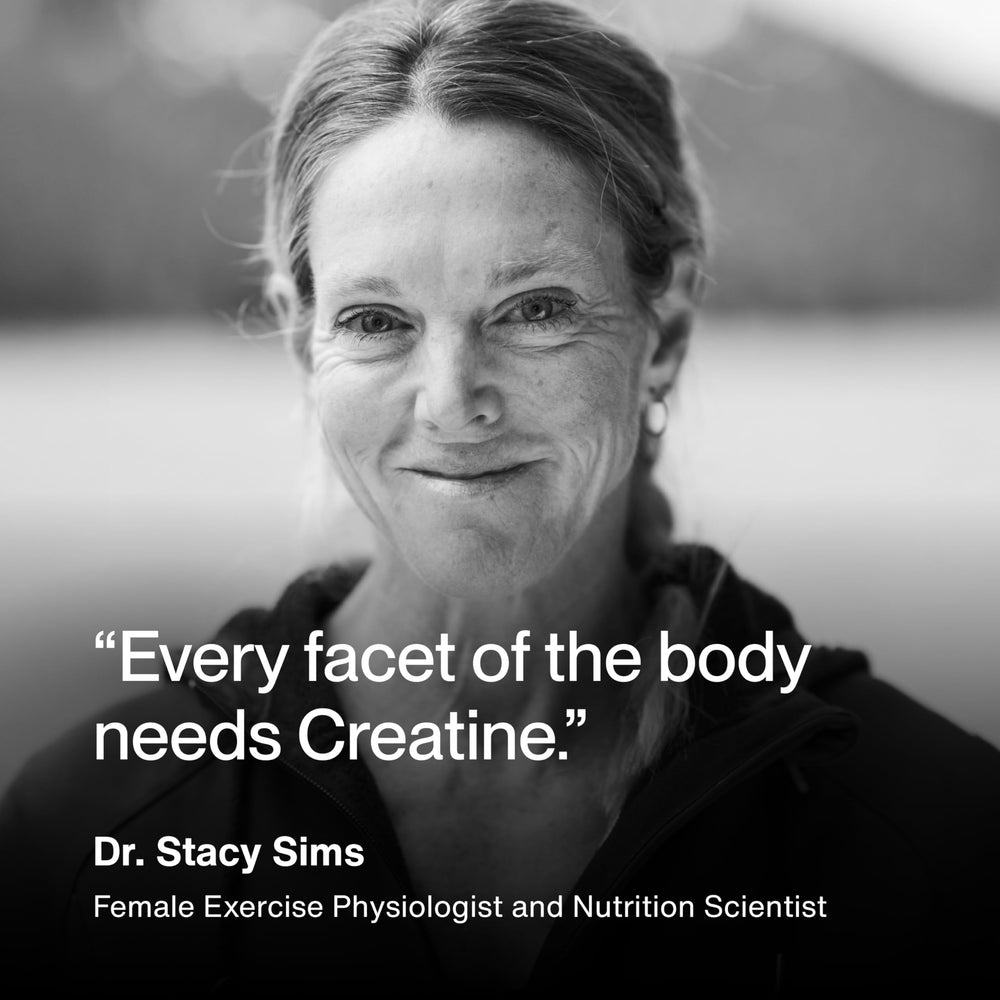 Momentous Creatine Monohydrate powder suggesting daily use benefits.