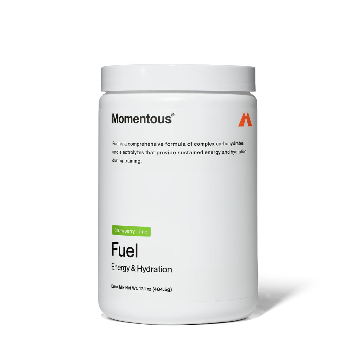 Momentous Fuel bottle pour for on-the-go workout energy.