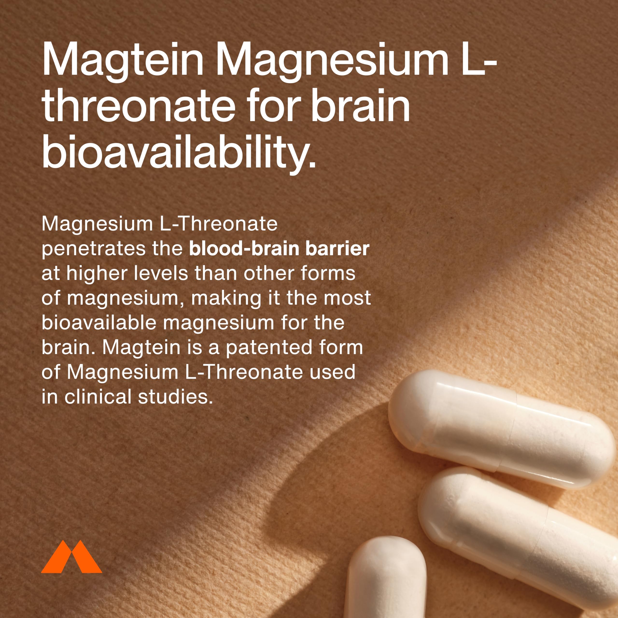 Momentous Magtein bottle pour suggests an easy nightly sleep ritual.
