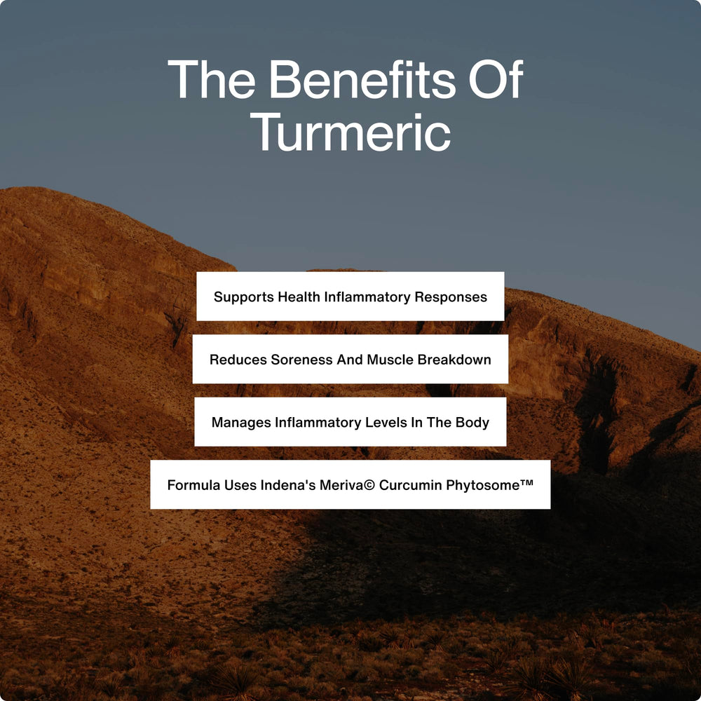 Momentous Turmeric Capsules ready for daily joint support and recovery routine.