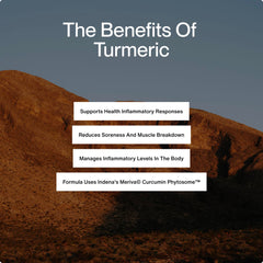 Momentous Turmeric Capsules ready for daily joint support and recovery routine.