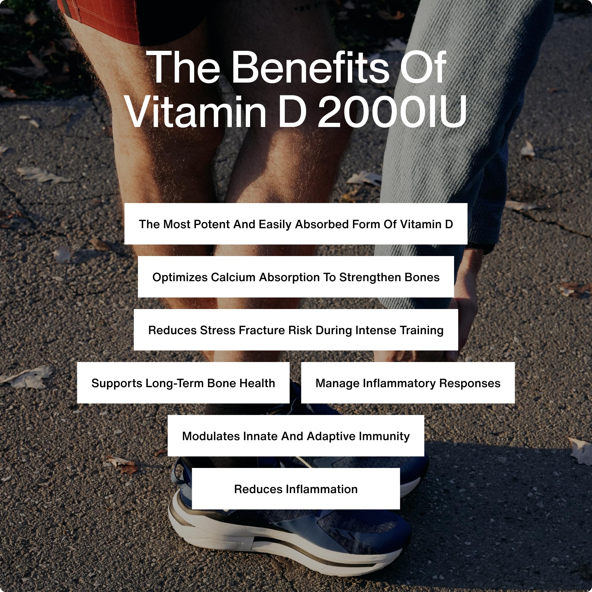 Momentous Vitamin D3 bottle side view highlighting gluten-free formula