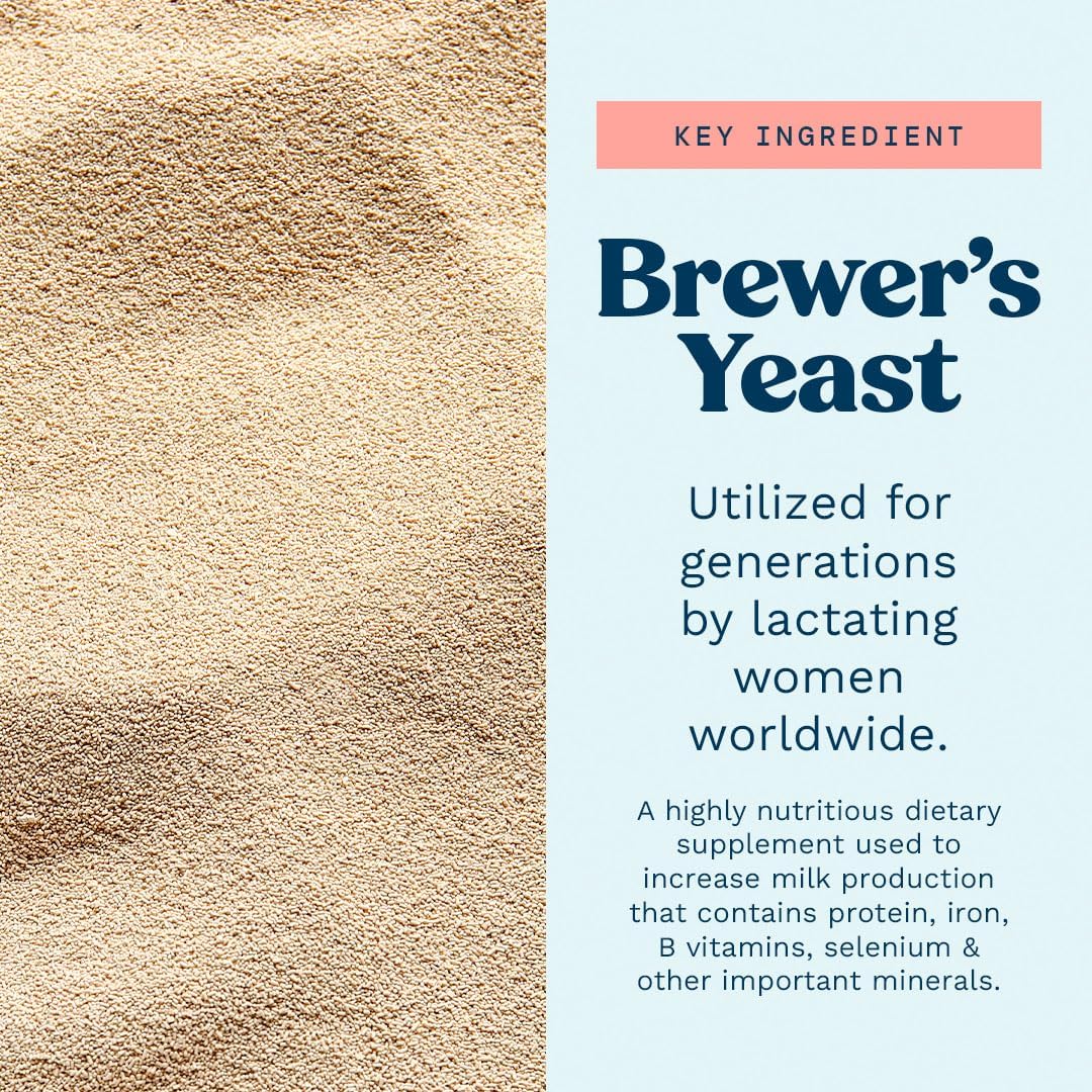 Mommy Knows Best lactation cookies with brewers yeast in action.