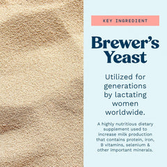 Mommy Knows Best lactation cookies with brewers yeast in action.
