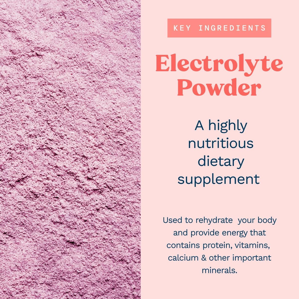 Mommy Knows Best Mom Fuel nutrition label highlights electrolytes and minerals