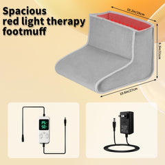 Monaggio dual-wavelength LEDs foot therapy with deeper penetration for targeted relief