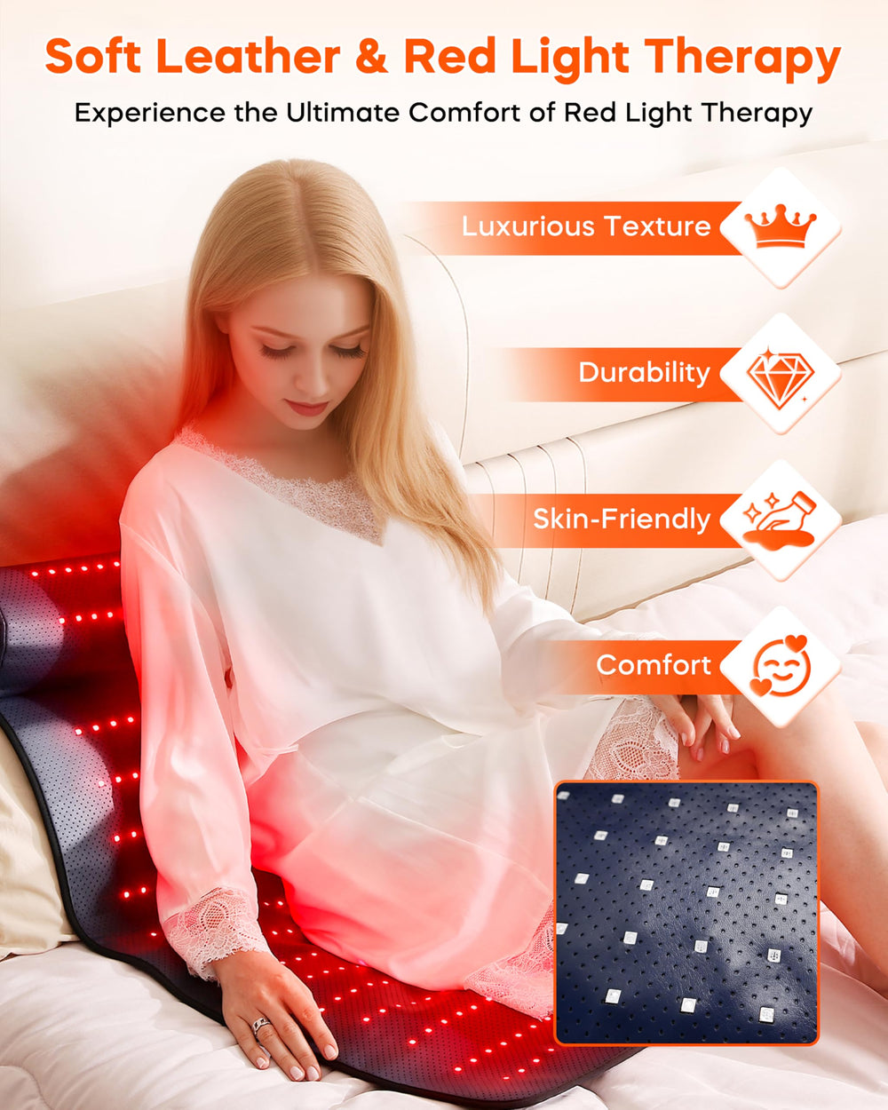 Monaggio Upgrade high-irradiance output delivers meaningful light exposure during a session.