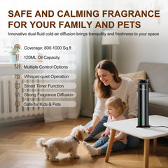 Monhallnow remote-control diffuser for convenient scent control