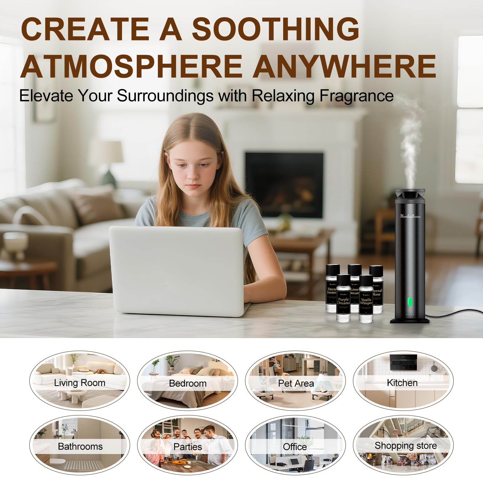 Monhallnow replaceable atomizer cores simplify maintenance and longevity