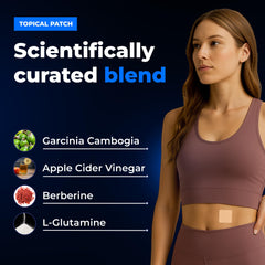 MONIER GLP-1 Patch highlights berberine ingredient for a natural option.