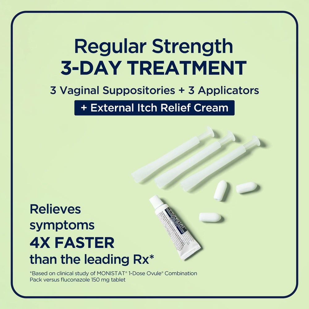 Monistat Instant Itch Relief Cream tube for quick soothing relief