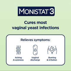 Monistat vaginal suppository applicator for easy nightly use