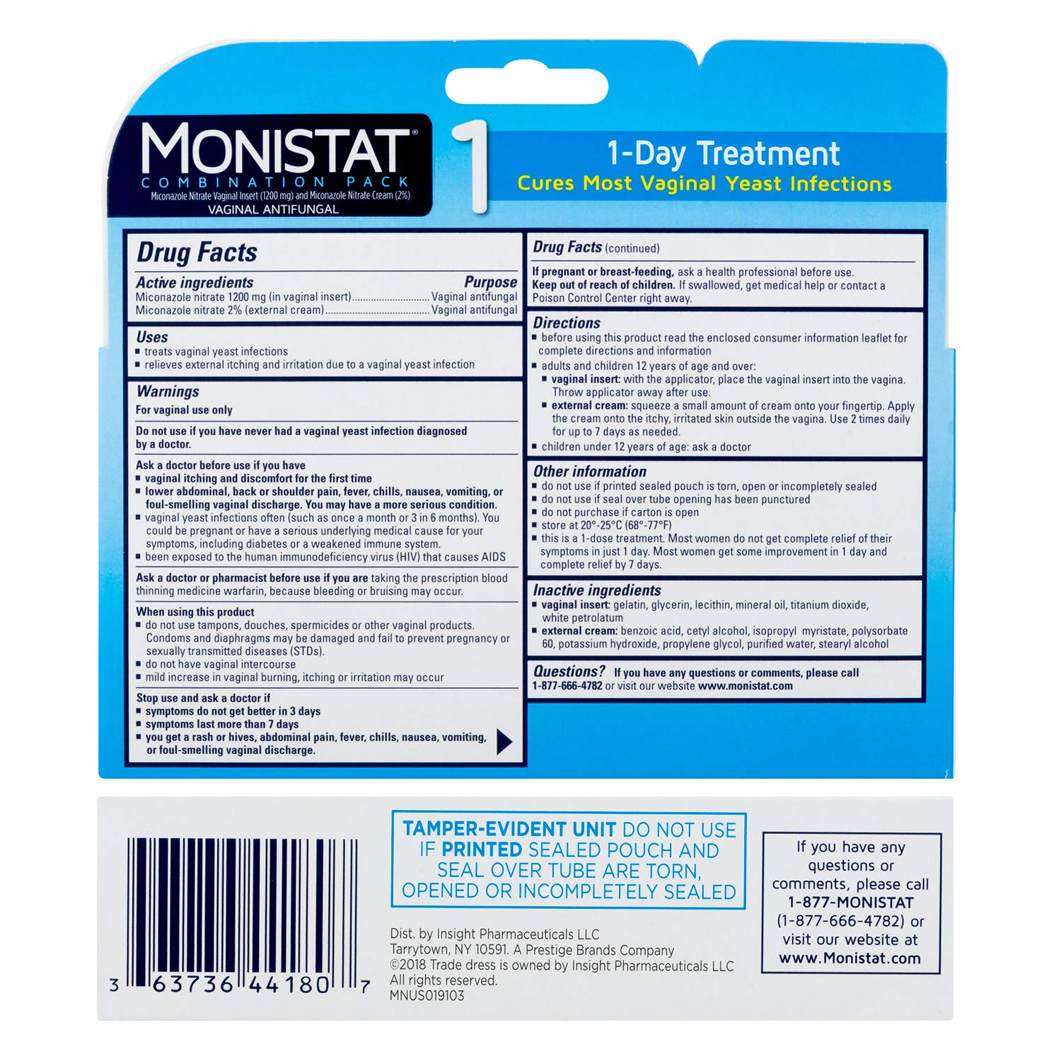 Monistat symptom-relief scenarios depict everyday situations where users seek comfort.