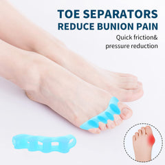 Moocaius toe separators package is gift-ready with five color options.