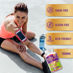 Mood Mingle keto-ACV gummies-pack shows gluten-free, sugar-free option for daily fat management.