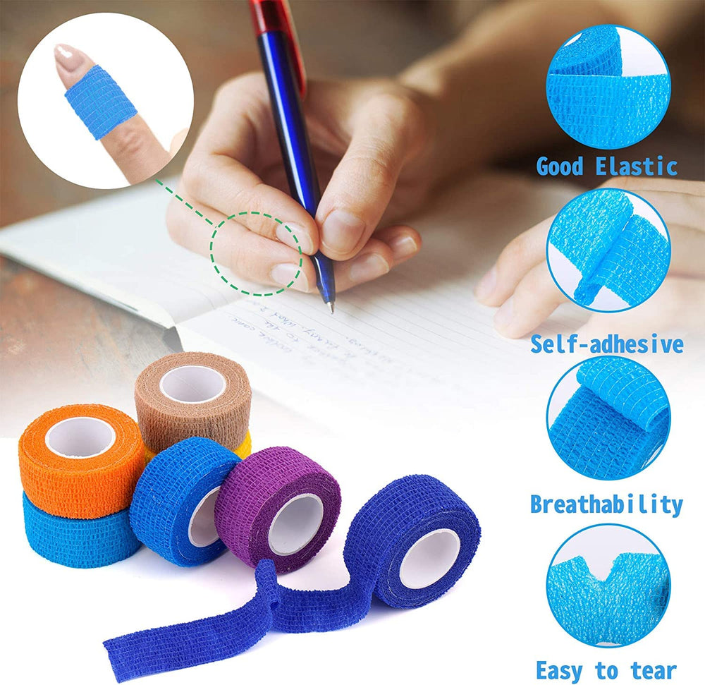Mooerca wraps for wrists, ankles, and fingers with versatile color options