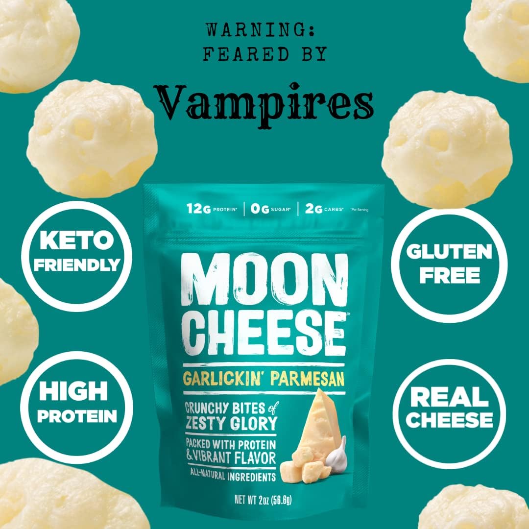 Moon Cheese Gluten-free snacks deliver satisfying, low-carb options.