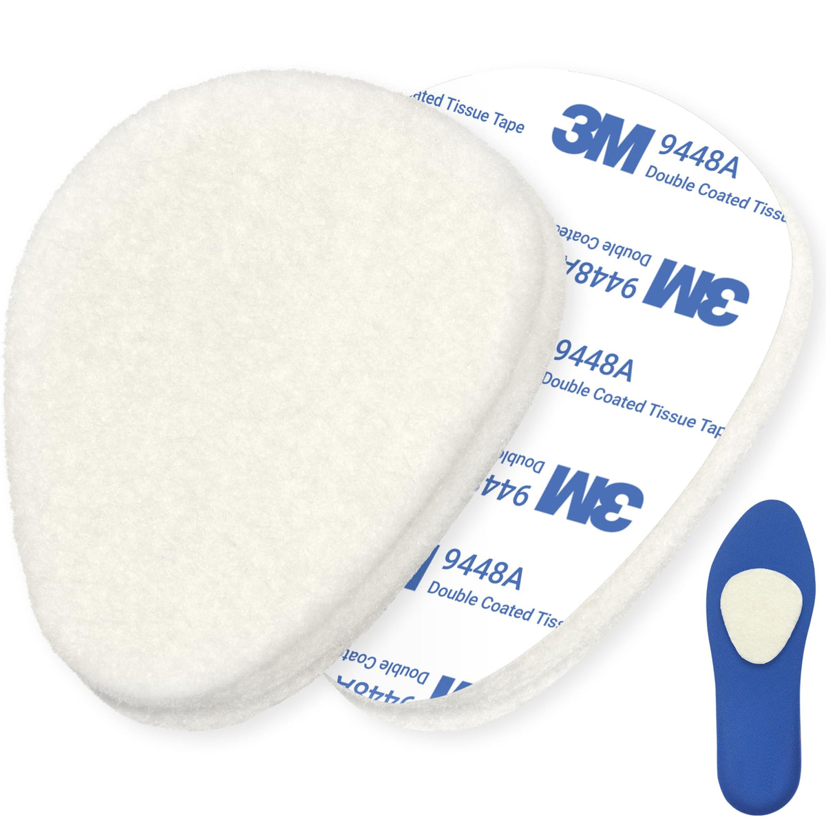 Moon Health metatarsal pads forefoot cushion improves comfort during wear