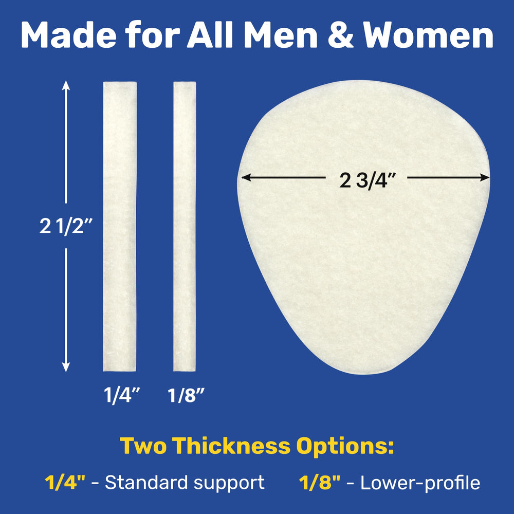 Moon Health metatarsal pads deliver potential comfort during activities