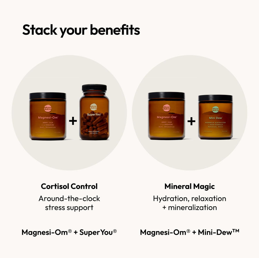 Moon Juice Magnesi-Om Berry Jar flavor label hints at berry sensations.