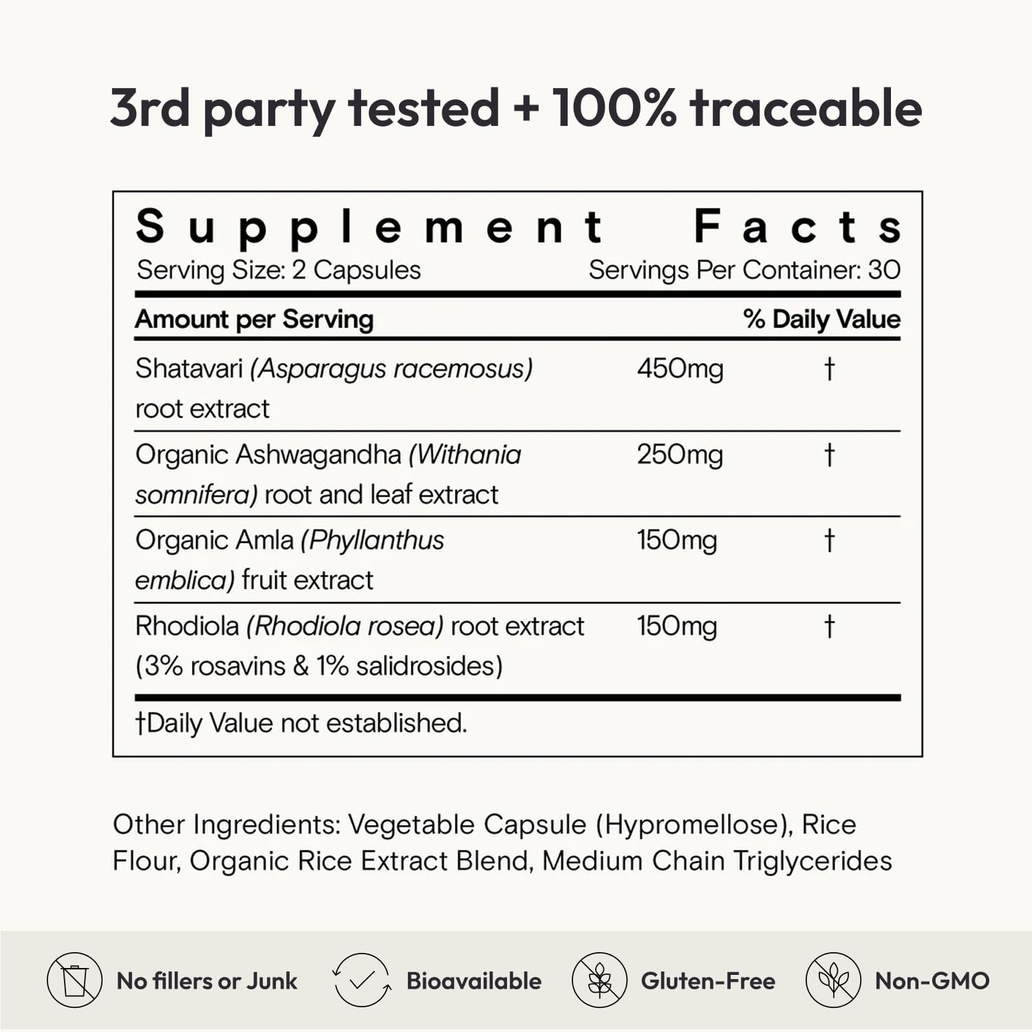 Moon Juice SuperYou capsules with a glass of water, easy daily dose.