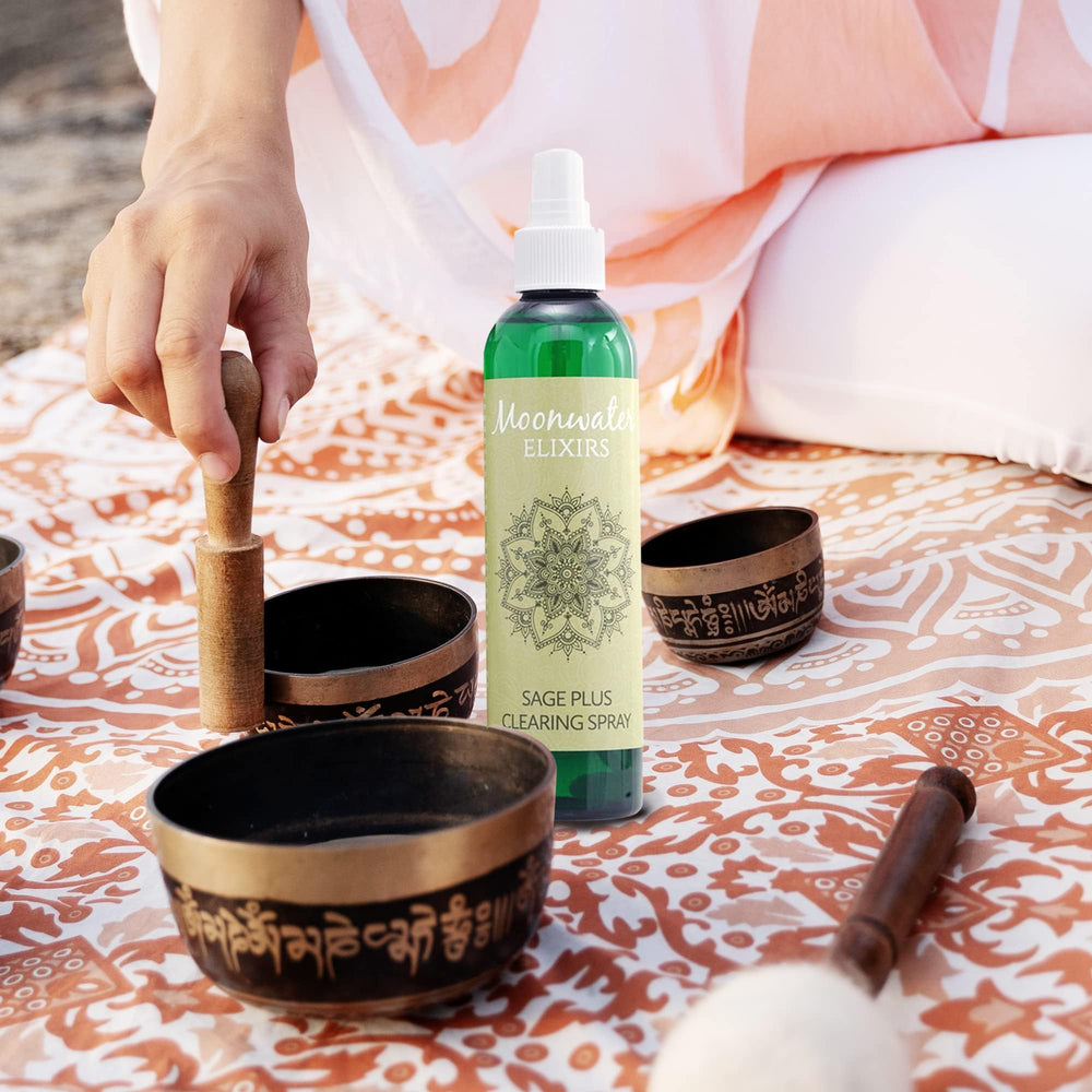 Moonwater Elixirs pillow sage spray supports restful wind-down