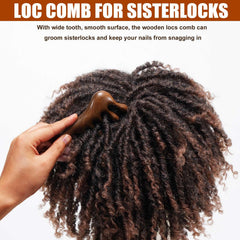 Moreinday Loc Comb with drop head design targets scalp acupoints.