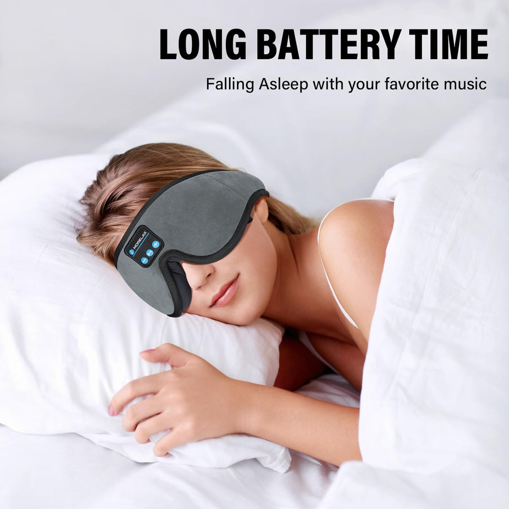 Morelax built-in microphone supports hands-free calls during relaxation or travel