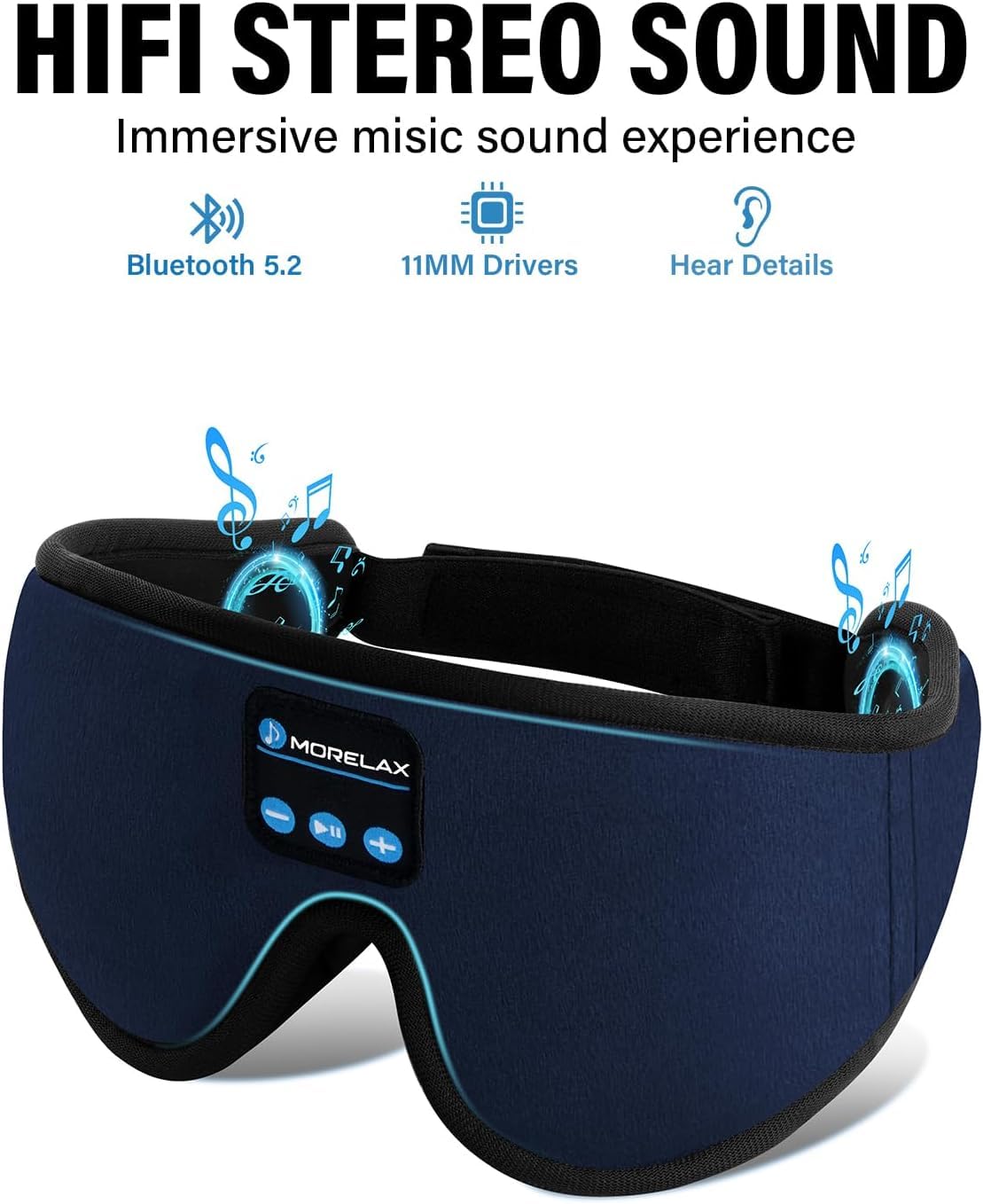 Morelax HD stereo sound test for immersive nighttime audio experience.