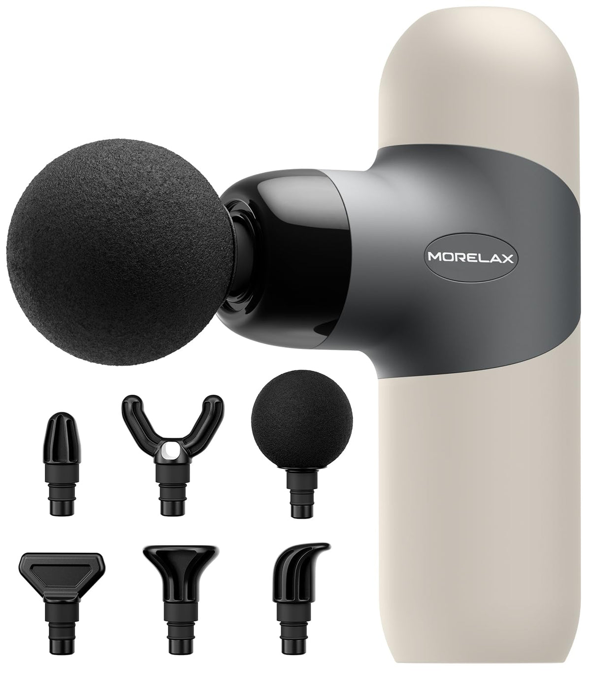 Morelax Mini Massage Gun compact-design enables portable relief during travel