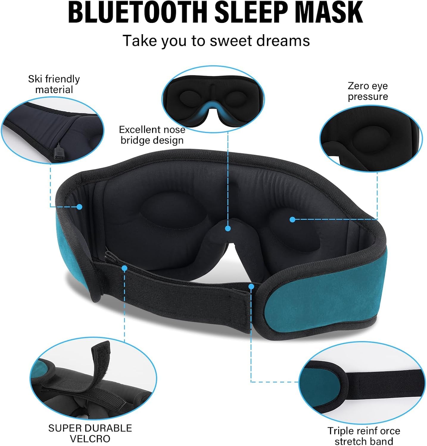 Morelax hypoallergenic breathable fabric keeps skin comfortable overnight