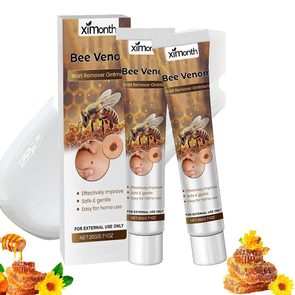 MORKORIA bee venom wart cream bottle close-up for fast absorption.