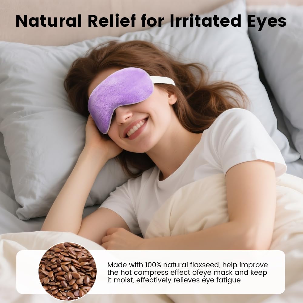 Morliden soft breathable fabric eye mask with flexible strap for gentle fit.