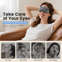 Morliden soft breathable fabric eye mask offering comfortable wear.
