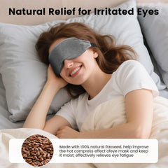 Morliden soft fabric eye mask gray for breathable, gentle wear.