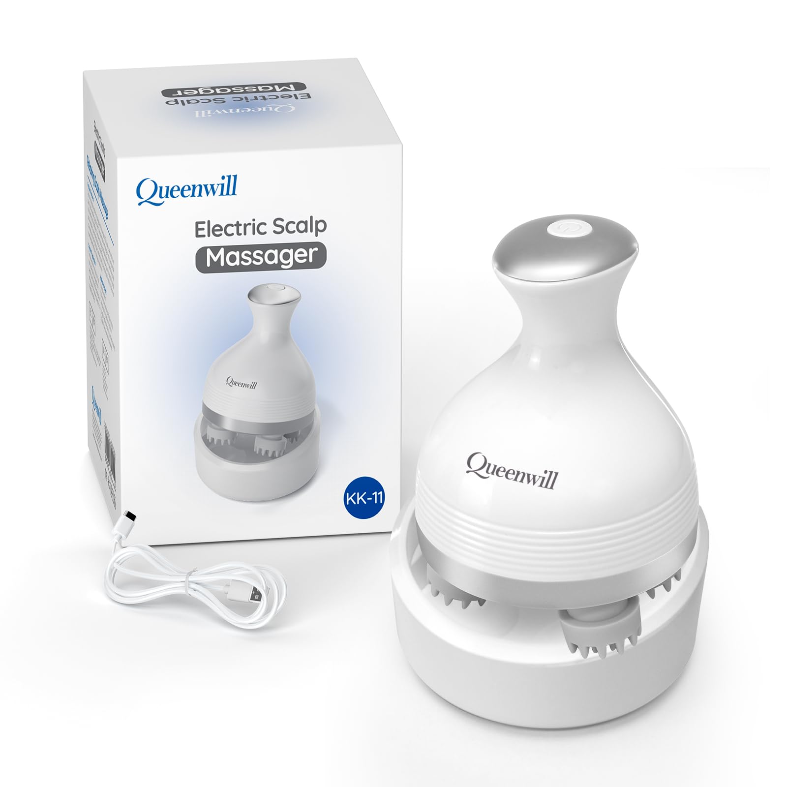 Multifunctional massager can also soothe neck and upper back.