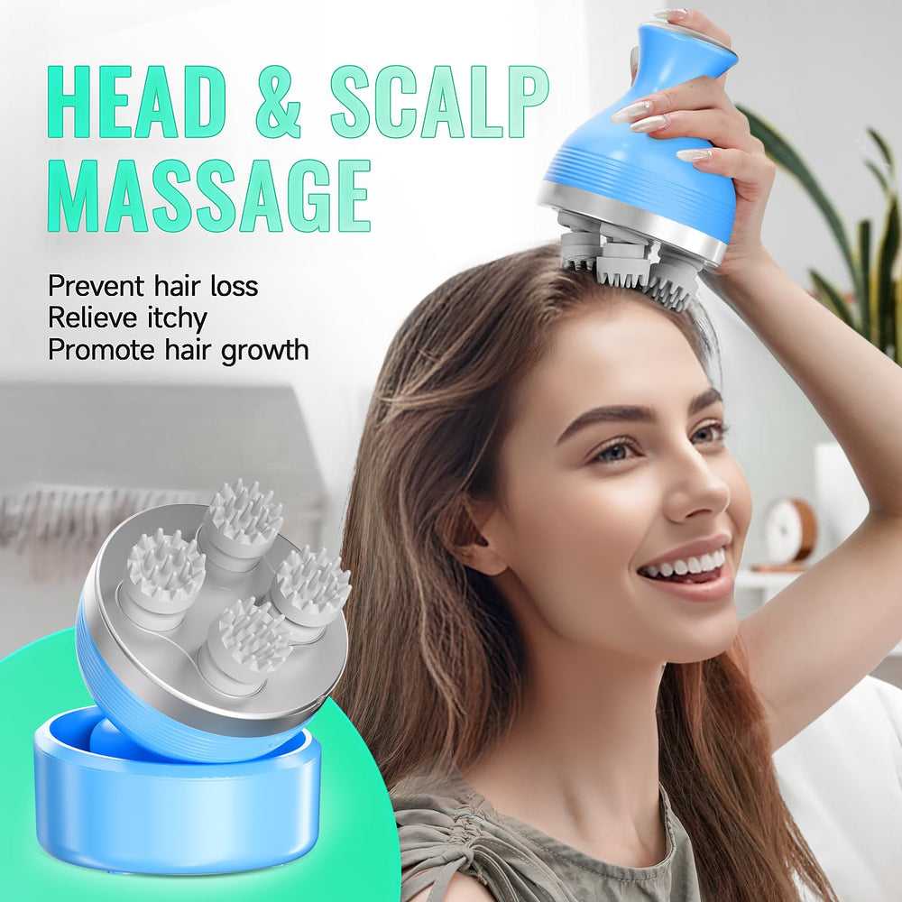 Mornwell Queenwill washable silicone heads keep cleanup quick and hygienic